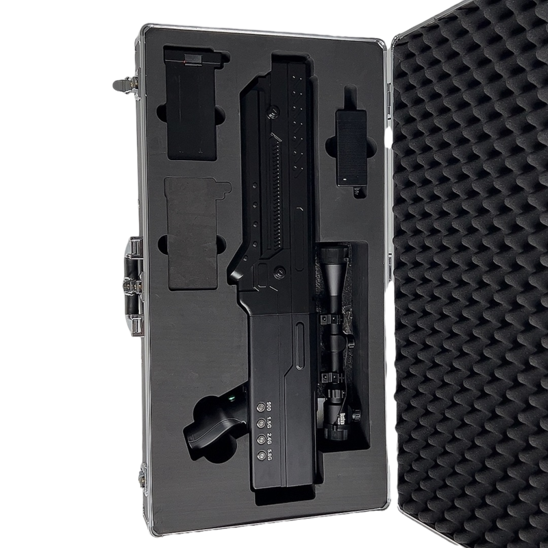  德江手持便携式枪型低空防御反制四通道B型